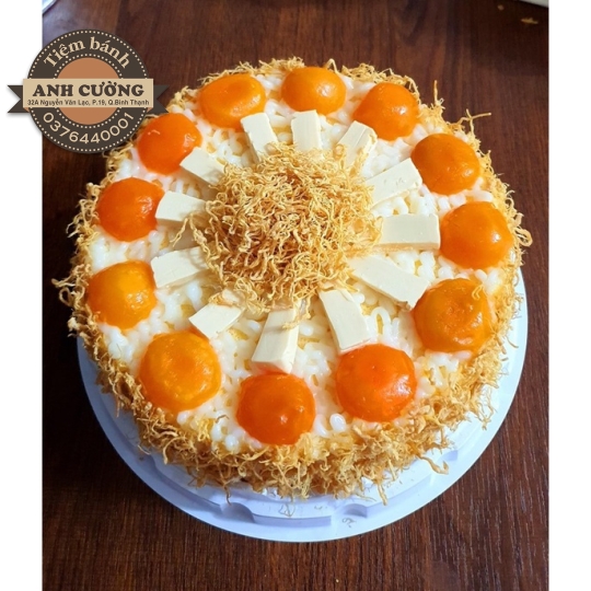Bánh bông lan trứng muối ( 16cm )
